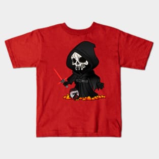 Kylo ren skull cartoon Kids T-Shirt